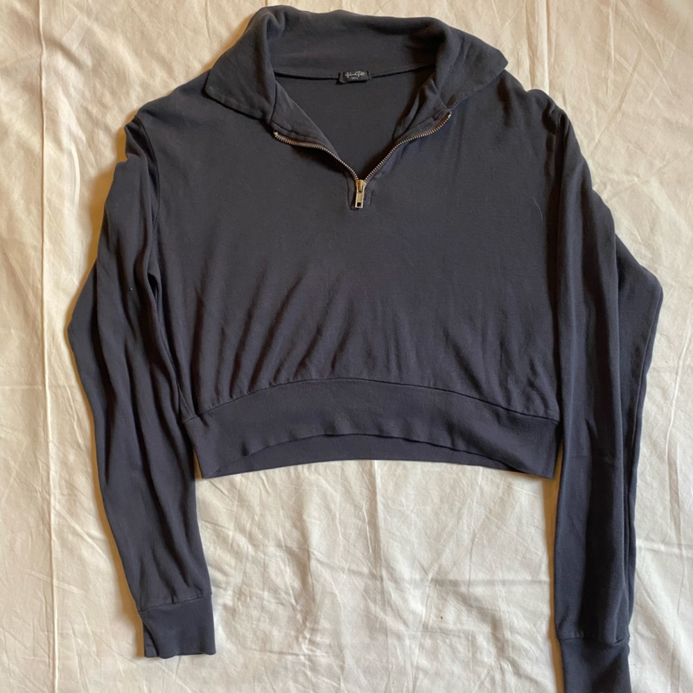 John Galt Navy Quarter Zip